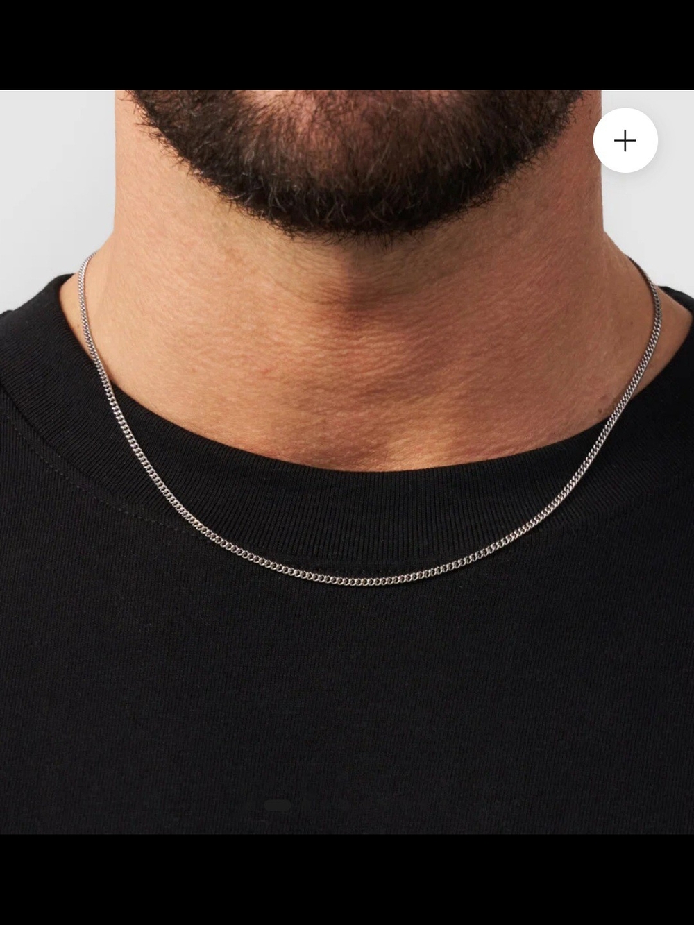 CRAFTD London Cuban (Silver) Rope Chain Necklace - 2mm - 50cm